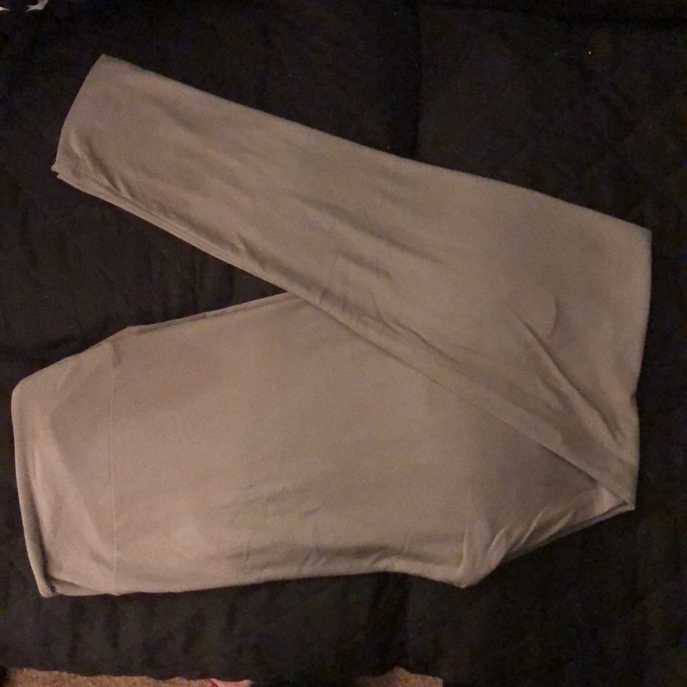 Gray Lularoe Tall and Curvy Leggings